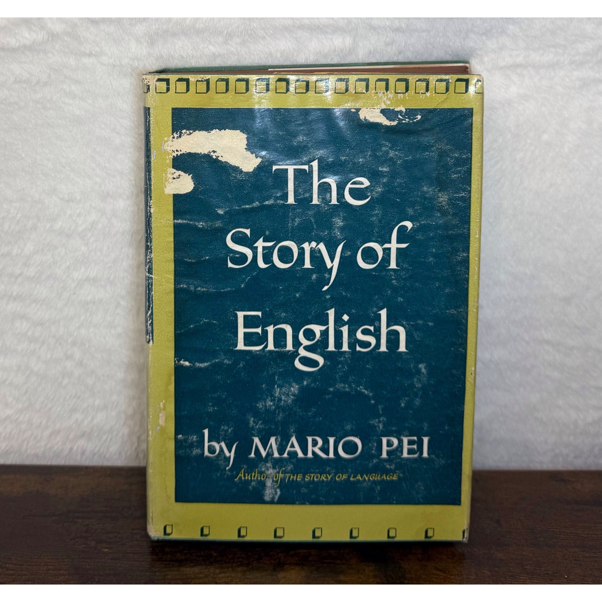The Story Of English By Mario Pei Hardcover J.B. Lippincott 1952 Language