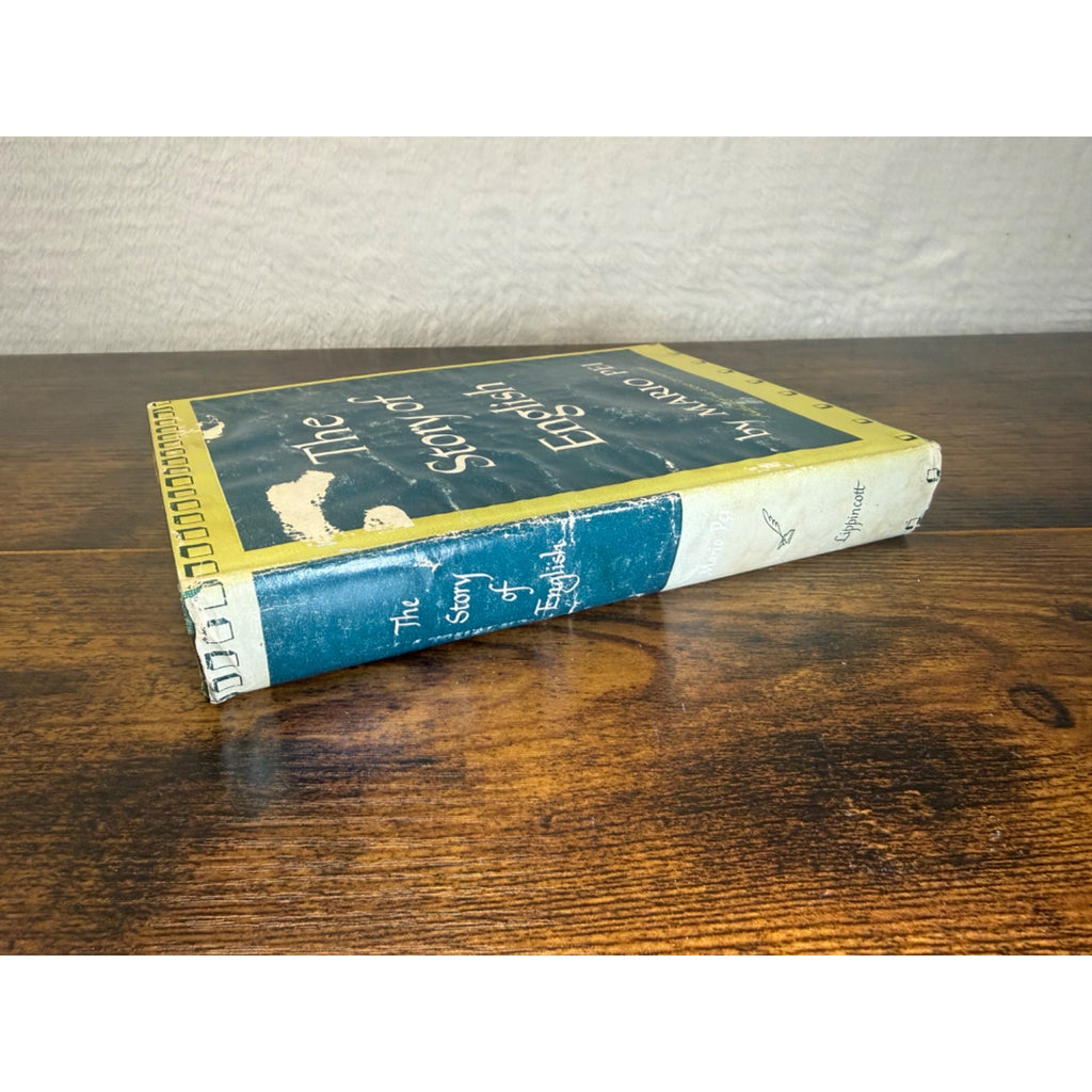 The Story Of English By Mario Pei Hardcover J.B. Lippincott 1952 Language