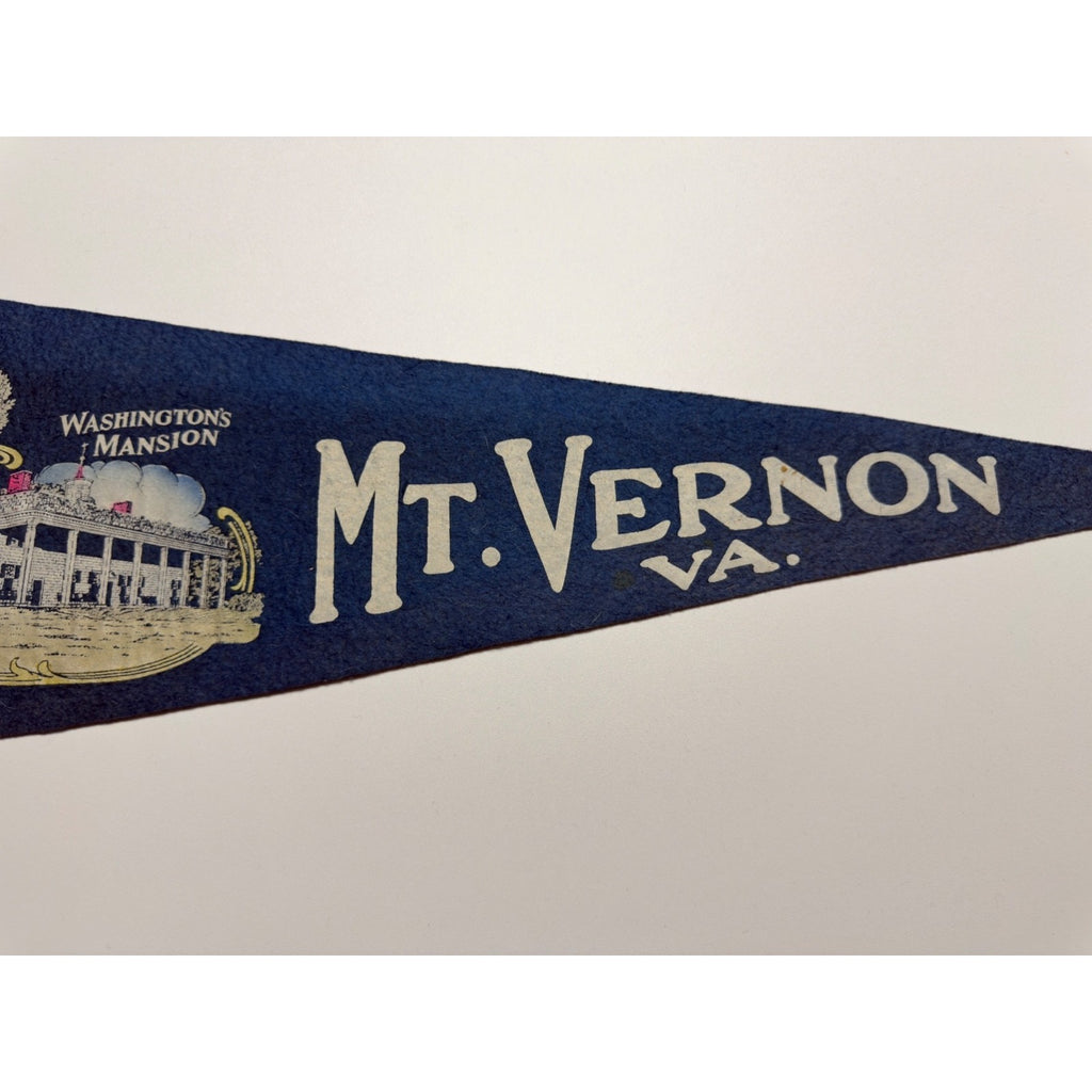 Vintage Mt. Vernon. Va pennant