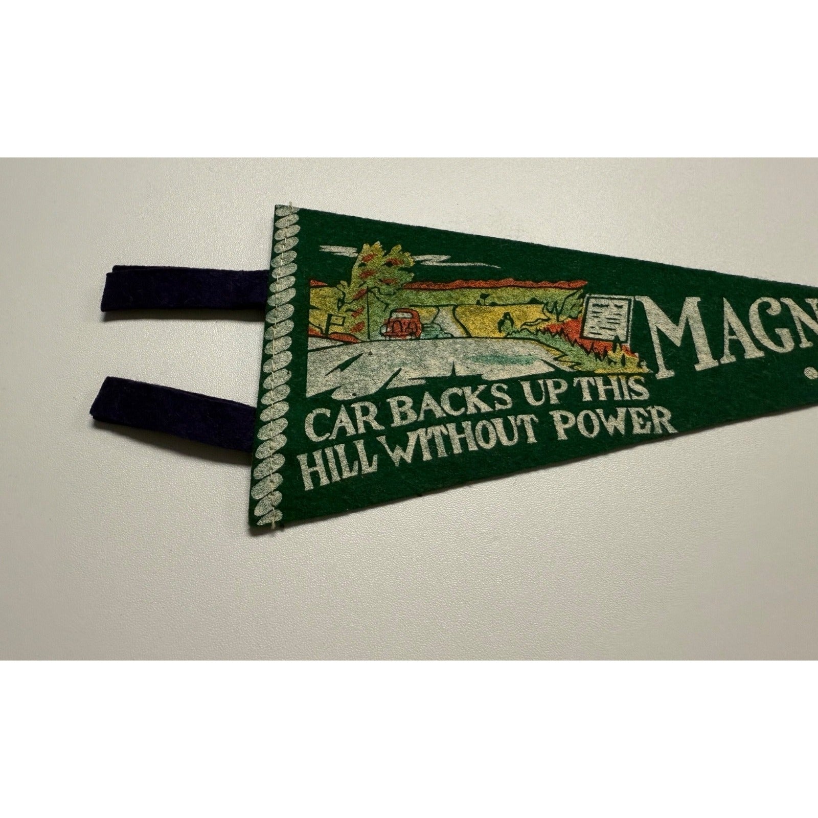 Vintage Magnetic Hill N.B. Canada pennant