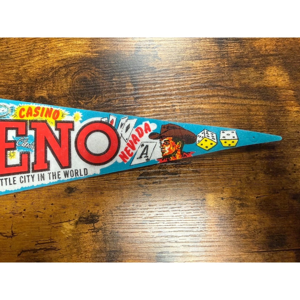 Vintage Reno, Nevada pennant