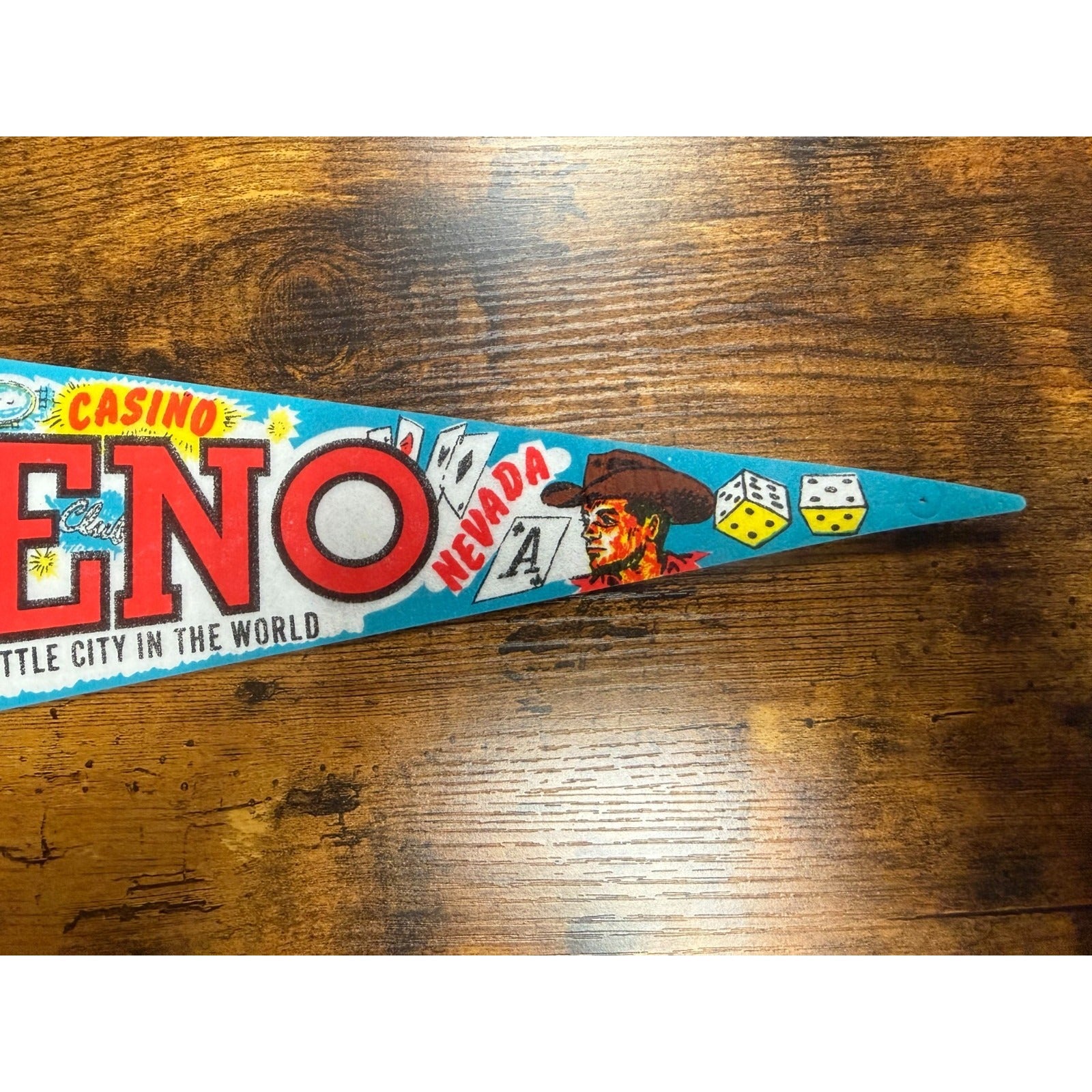 Vintage Reno, Nevada pennant