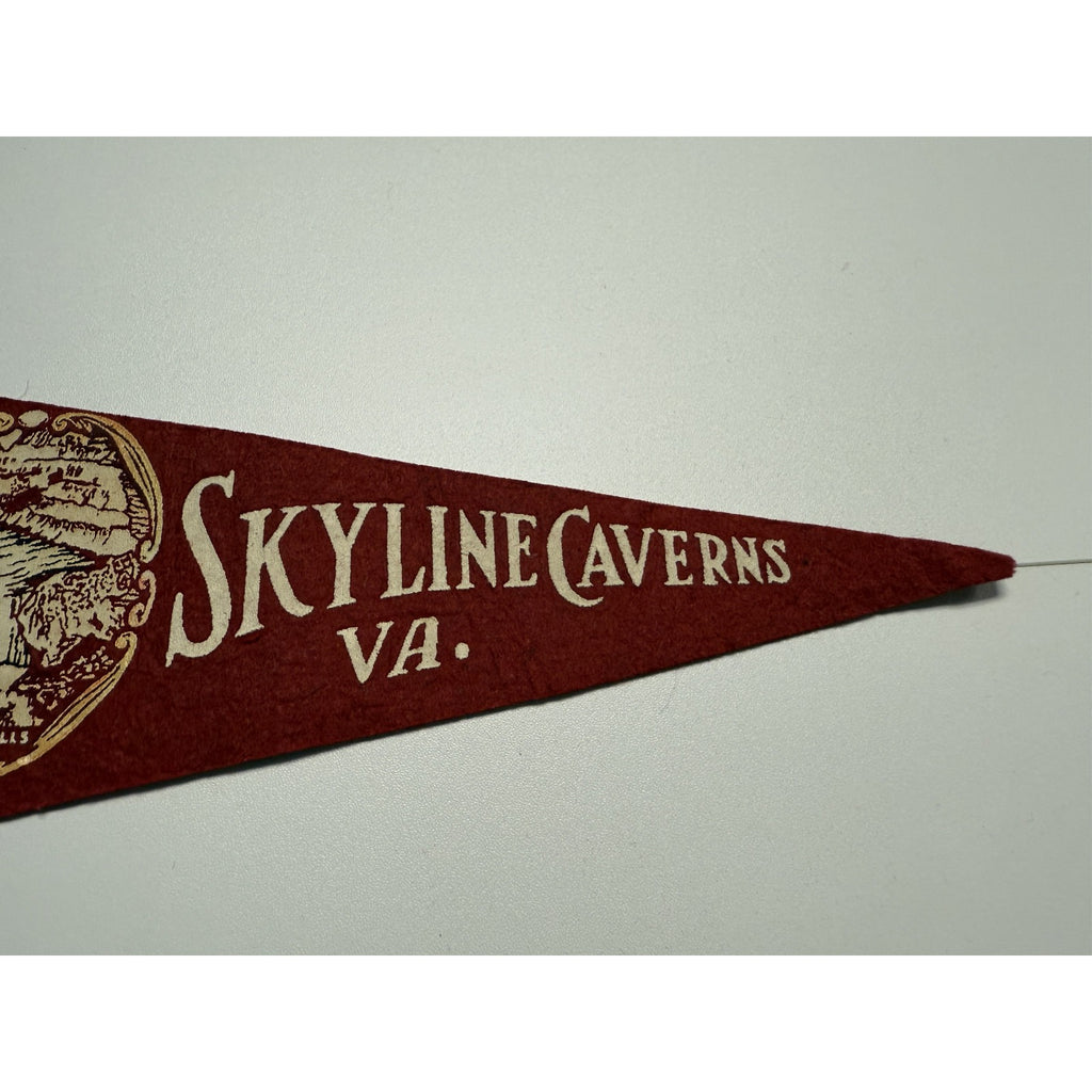 Vintage Skyline Caverns, Virginia pennant