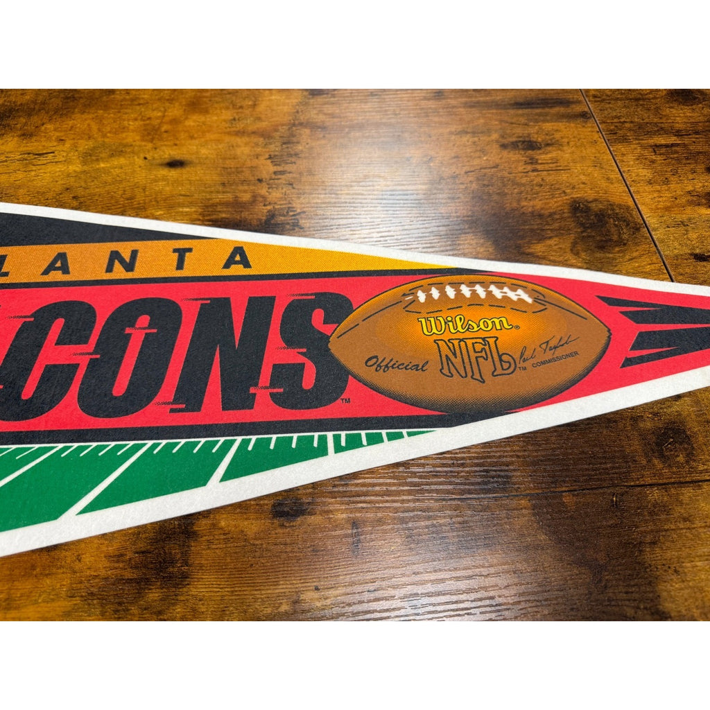 Vintage 1997 NFL Atlanta Falcons pennant