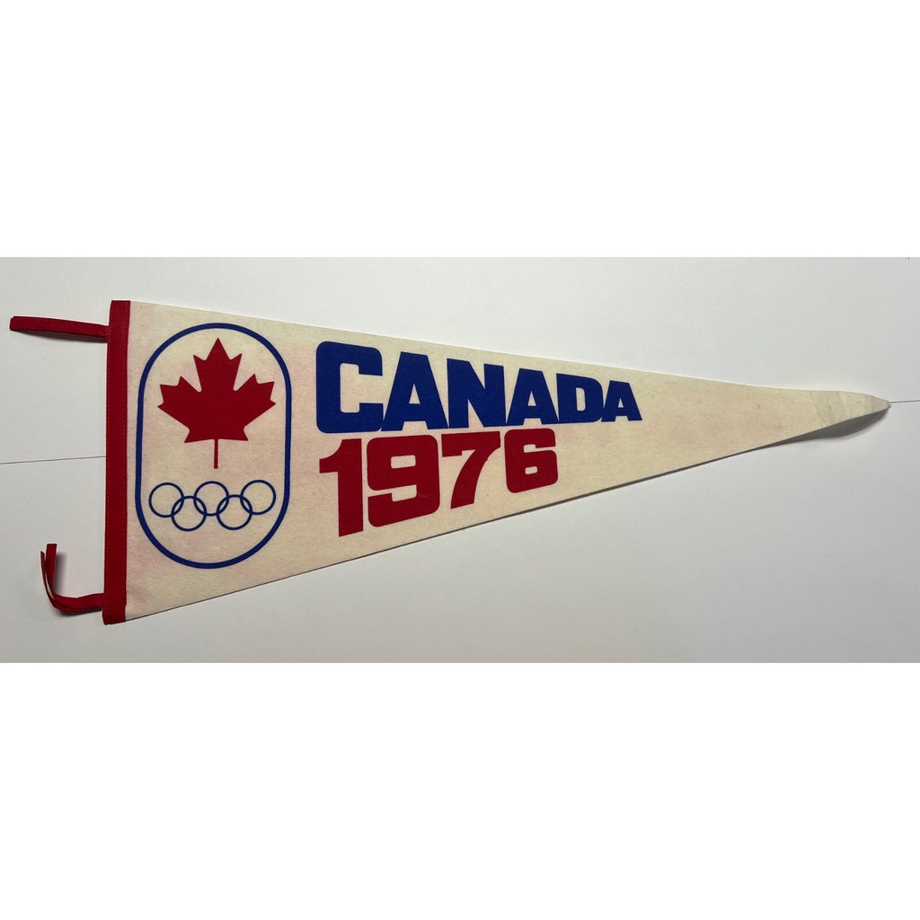 Vintage 1976 Canada Olympics pennant