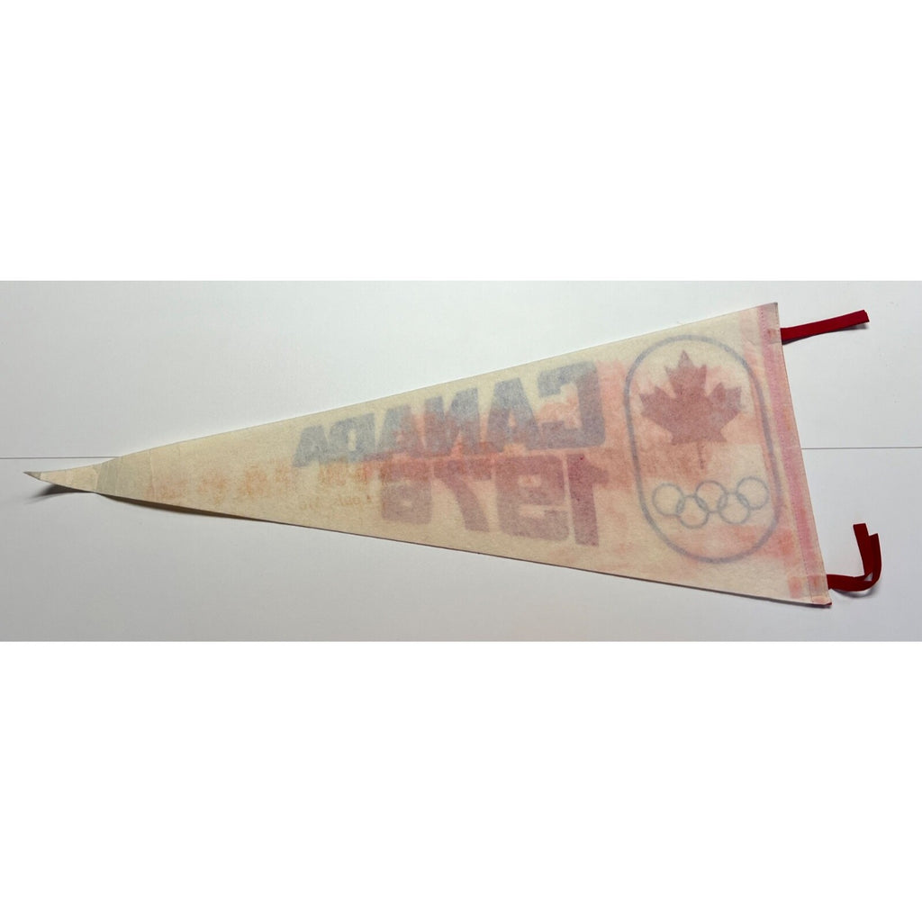 Vintage 1976 Canada Olympics pennant