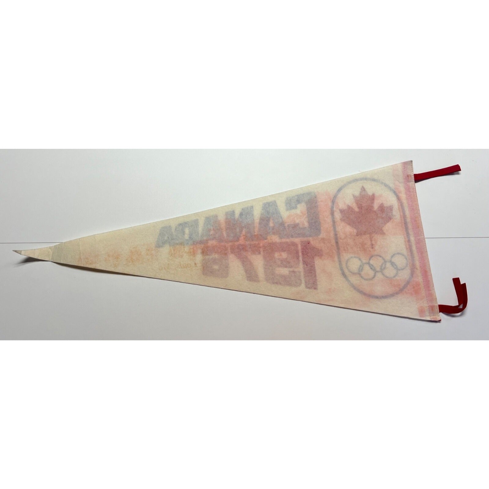 Vintage 1976 Canada Olympics pennant