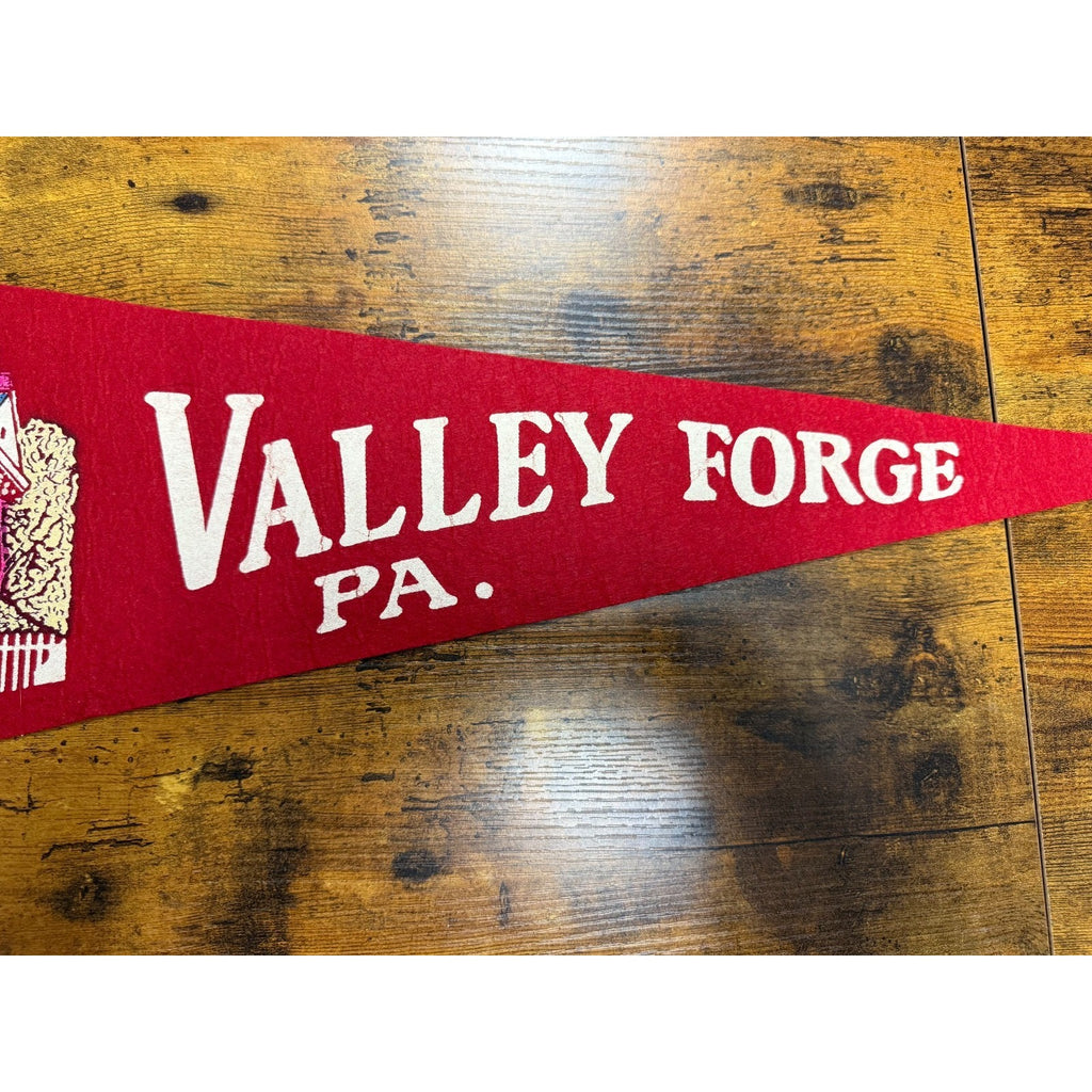 Vintage Valley Forge, PA pennant