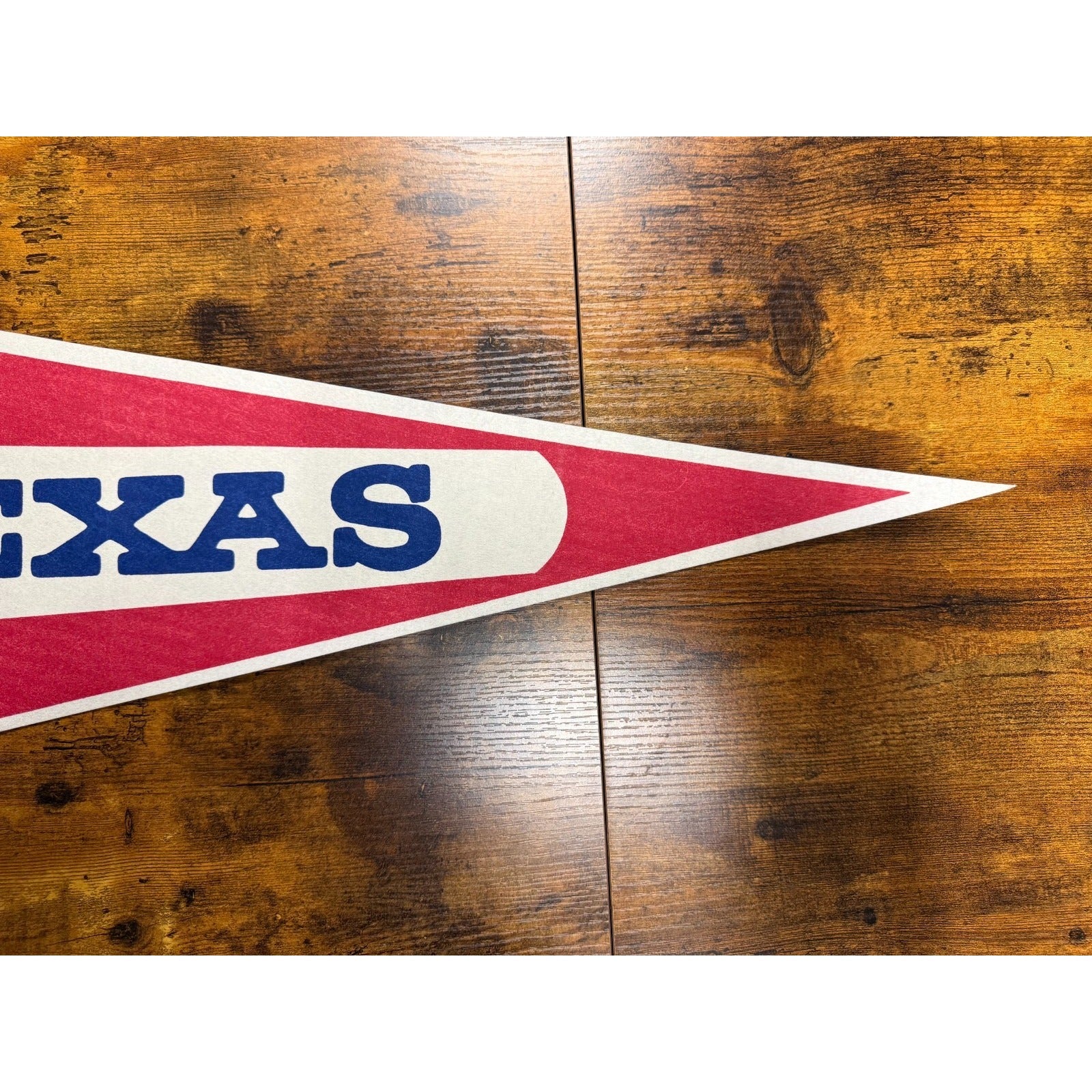 Vintage MLB Texas Rangers pennant