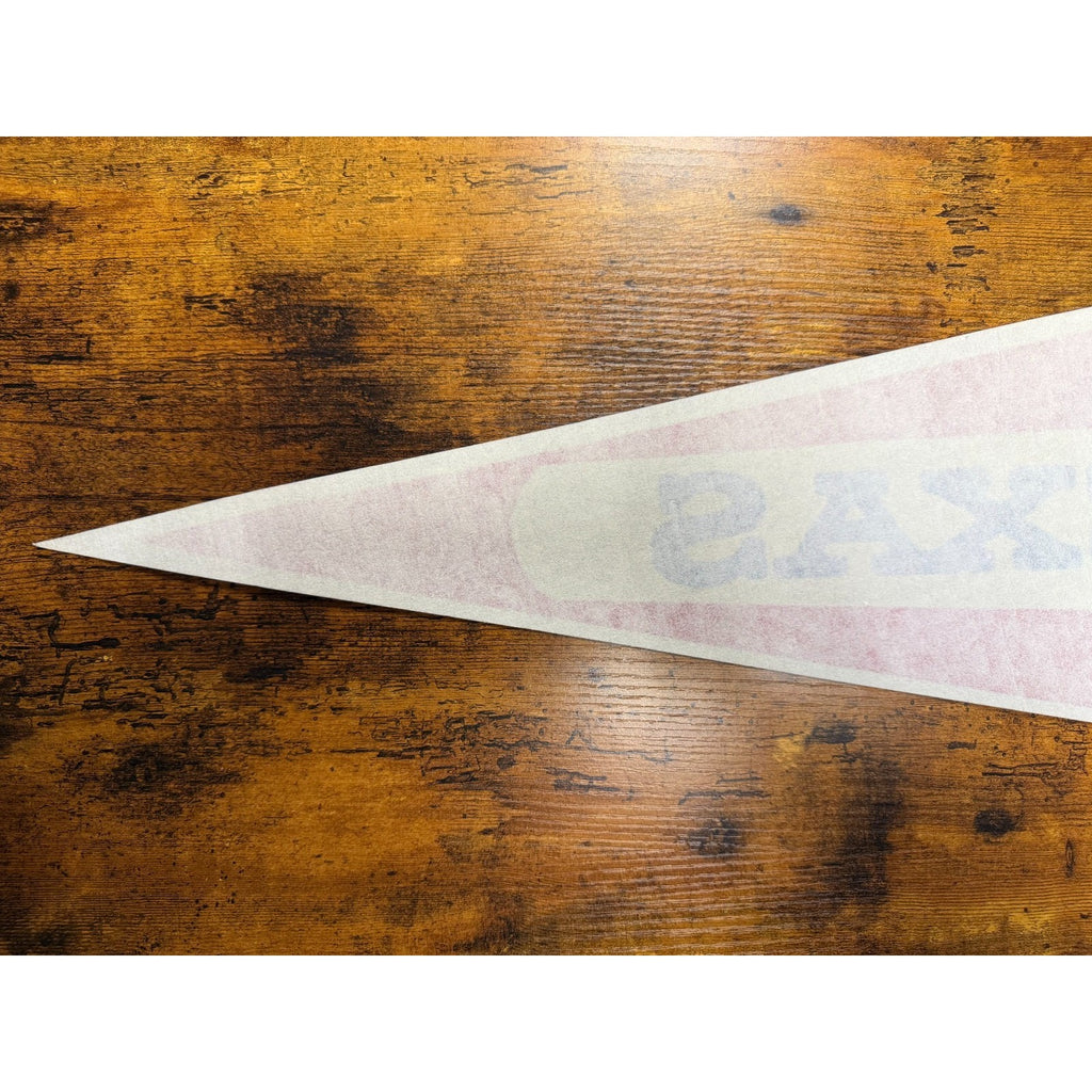 Vintage MLB Texas Rangers pennant