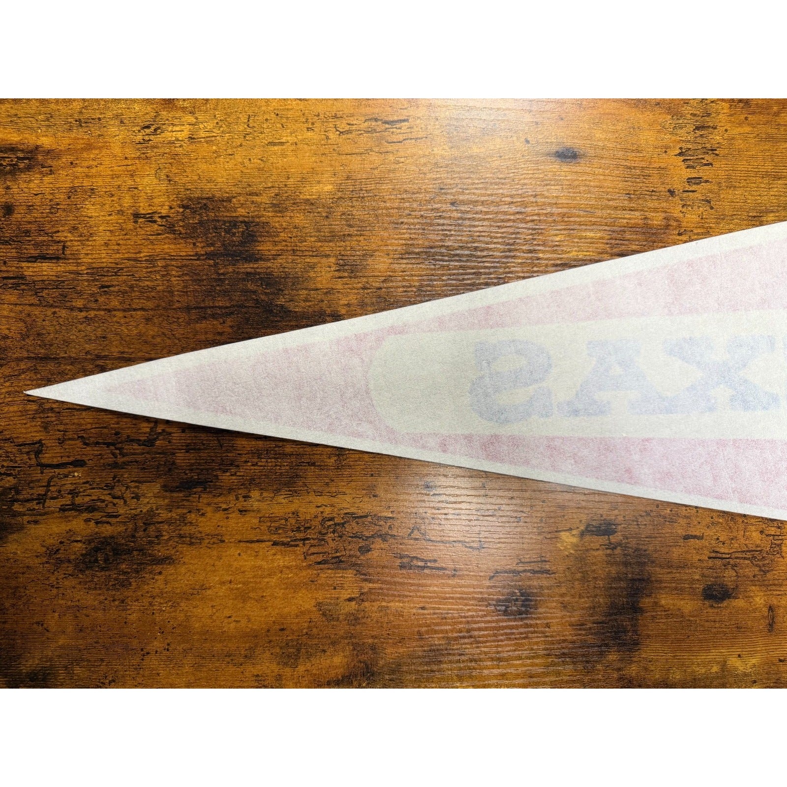 Vintage MLB Texas Rangers pennant