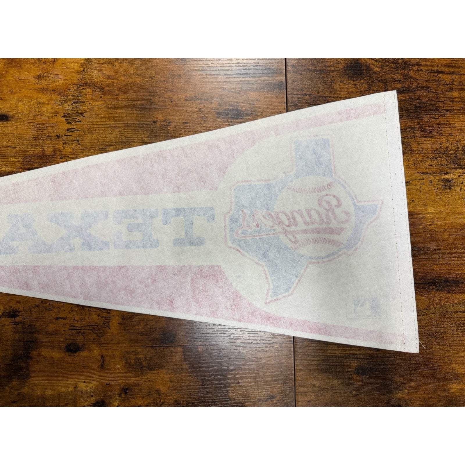 Vintage MLB Texas Rangers pennant