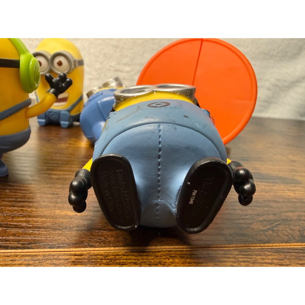 Despicable Me Minions Plastic Figurine Set - 7 Collectible Toys With Accessories