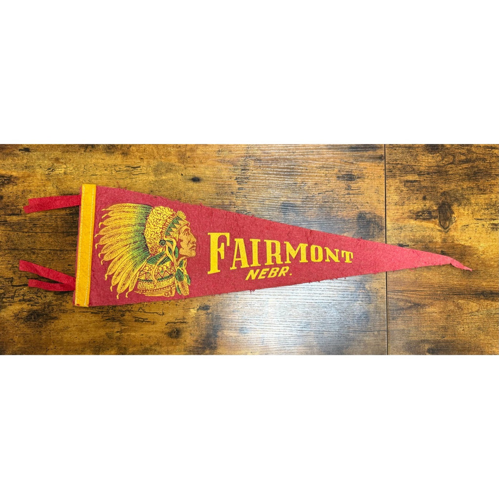 Vintage Fairmont, Nebraska pennant