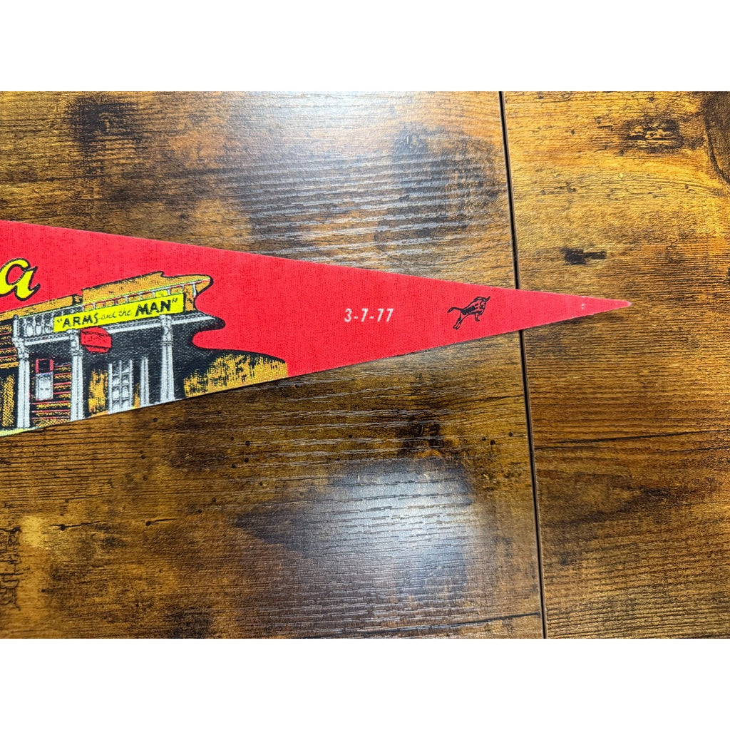 Vintage Virginia City, Montana pennant