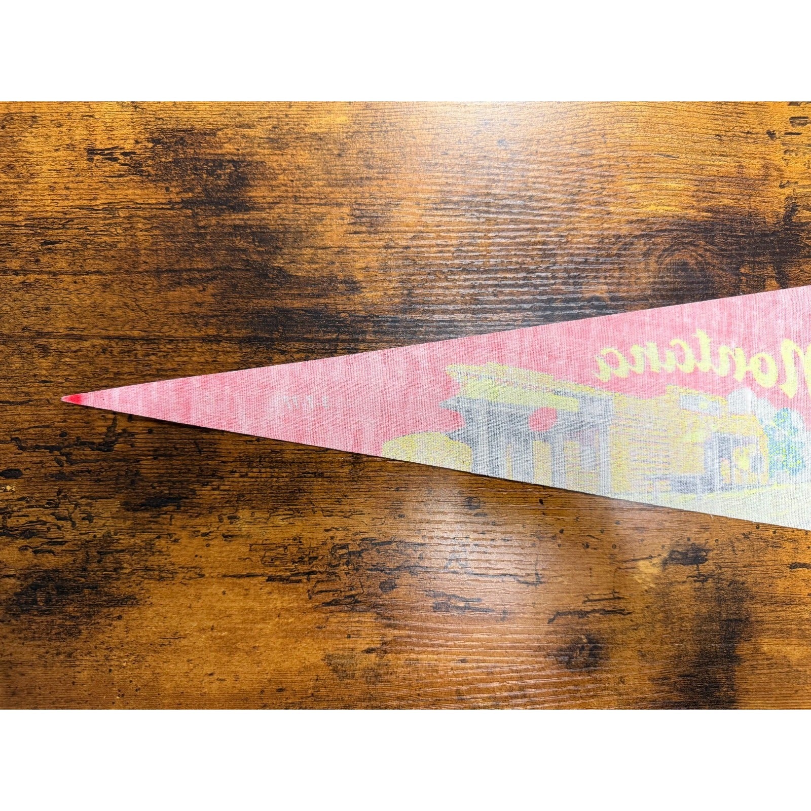 Vintage Virginia City, Montana pennant