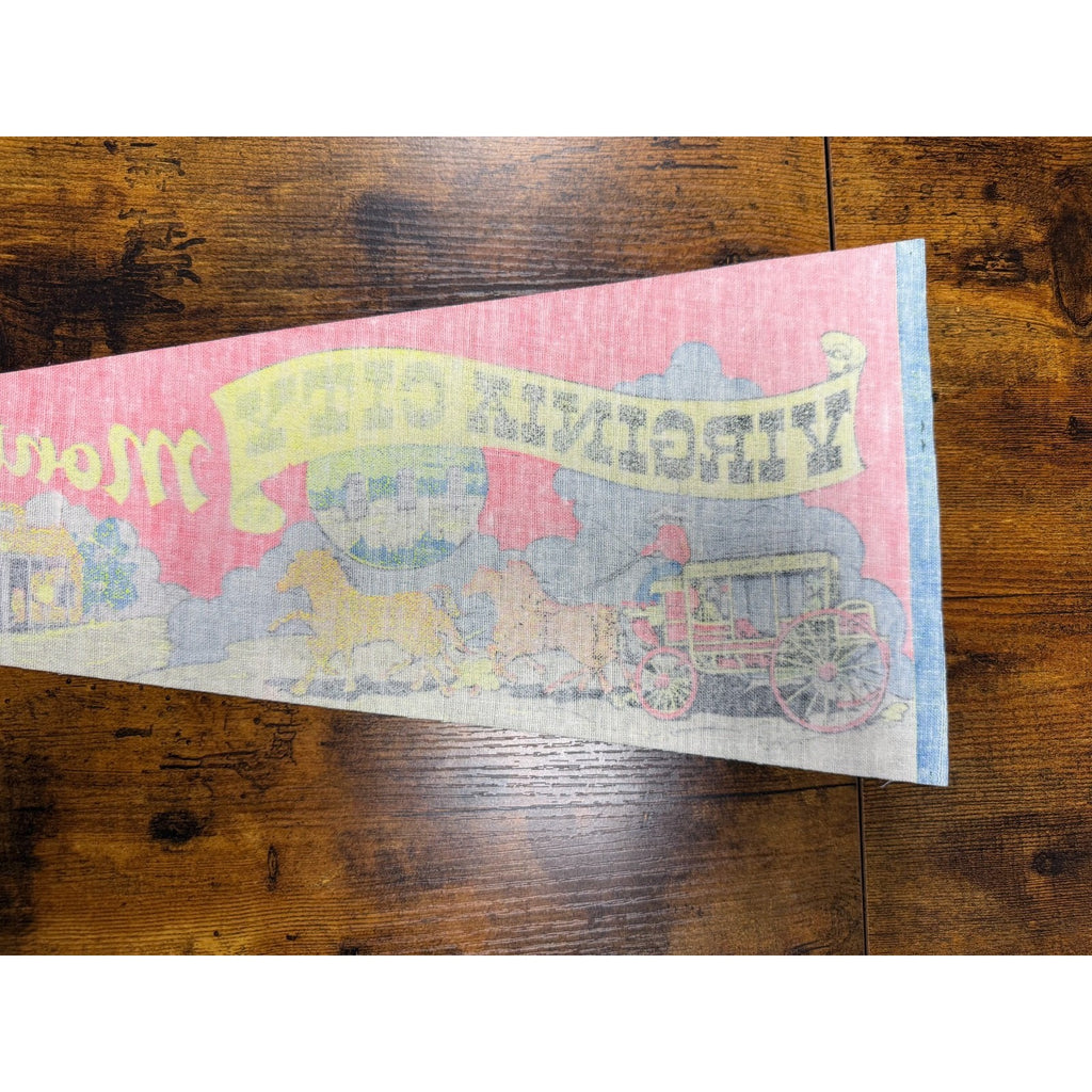Vintage Virginia City, Montana pennant