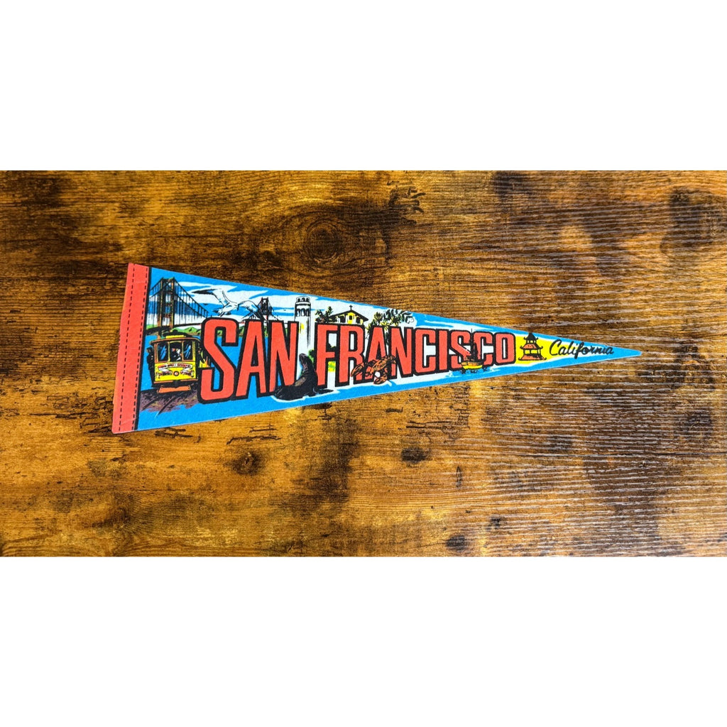 Vintage San Francisco, California pennant