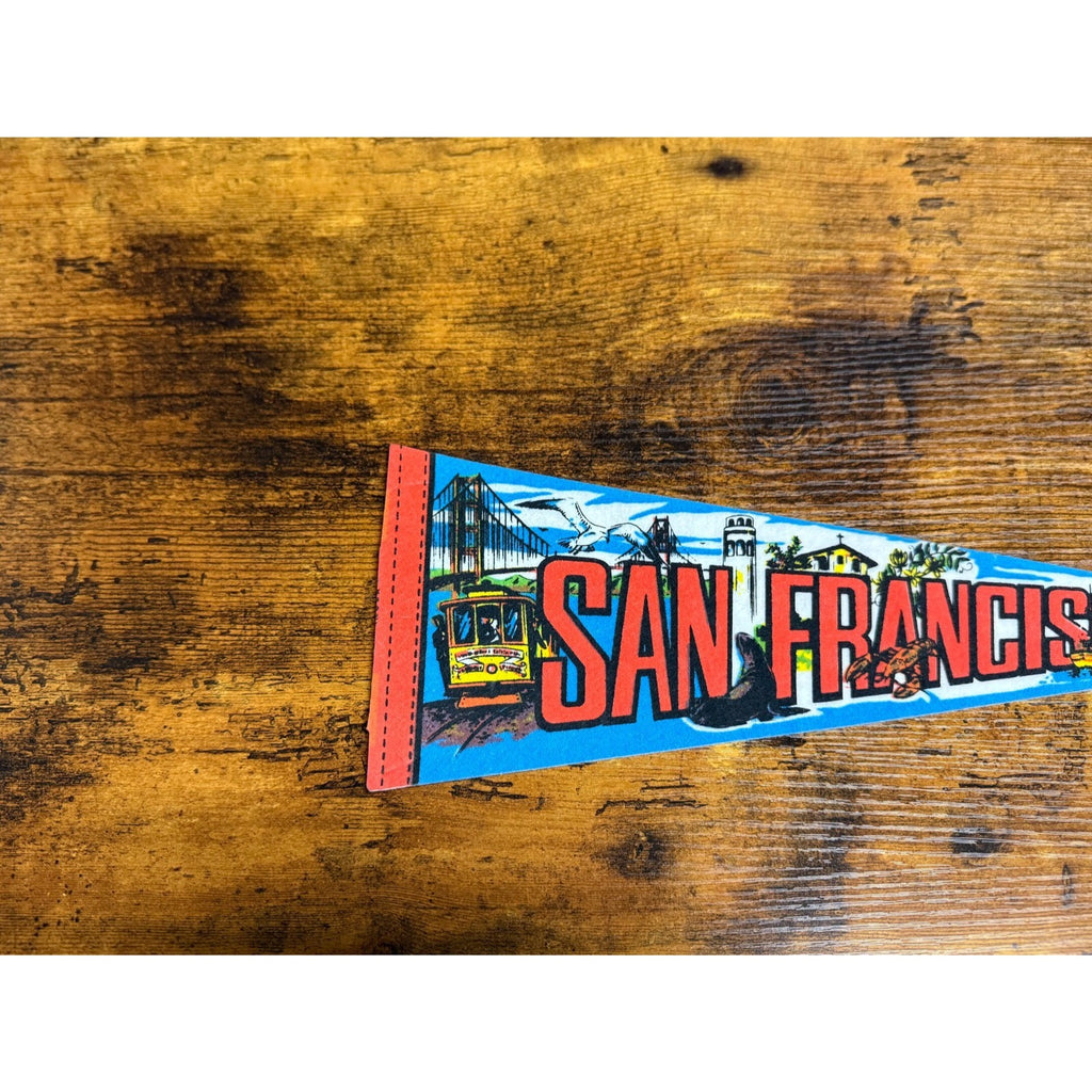 Vintage San Francisco, California pennant