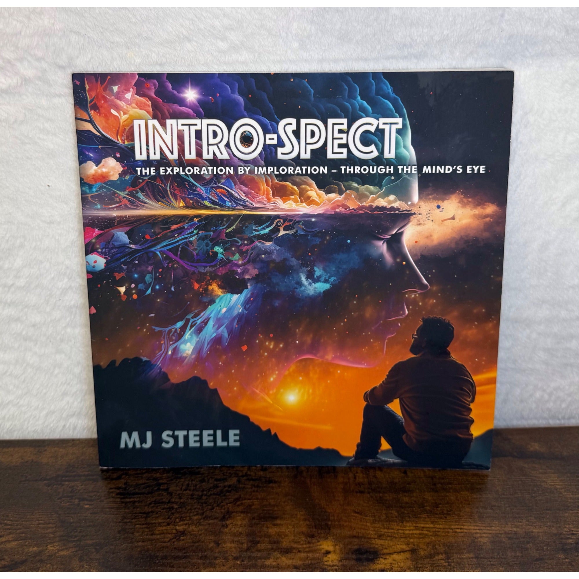 Intro-Spect By MJ Steele First Edition Poetry & Art Book