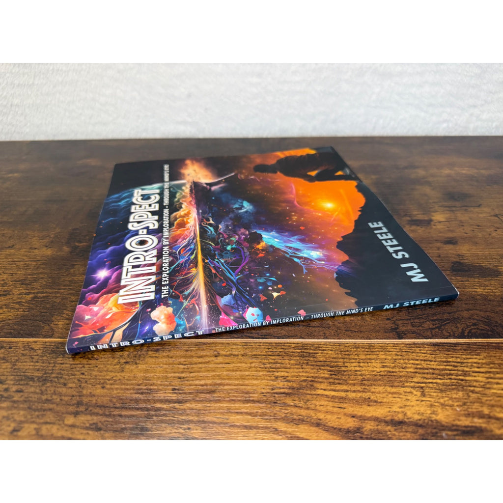 Intro-Spect By MJ Steele First Edition Poetry & Art Book