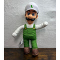 Super Mario Galaxy Movie posable Fire Luigi 15" Toy Figure