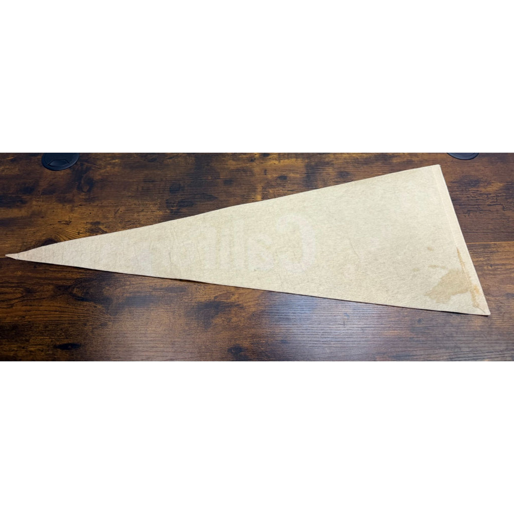 Vintage 1969 California Angels MLB Felt Pennant With California Map Design