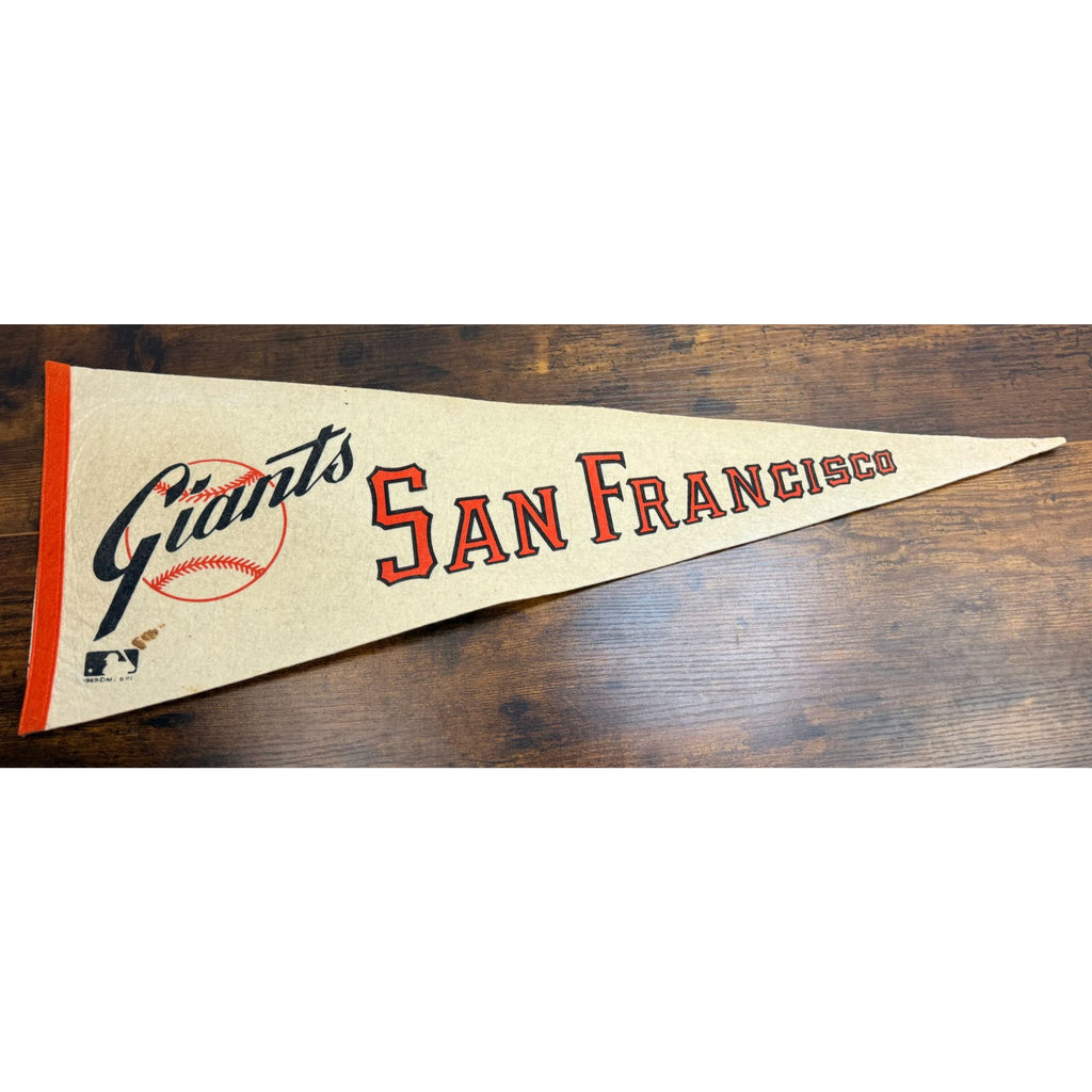 San Francisco Giants 1969 MLB Vintage Felt Pennant