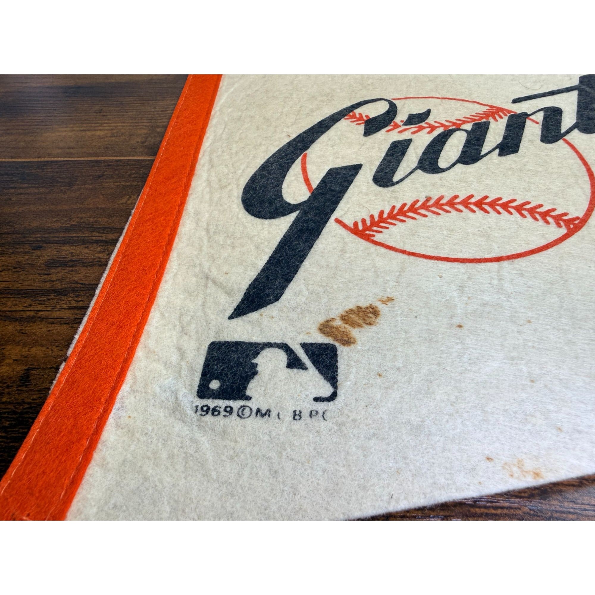 San Francisco Giants 1969 MLB Vintage Felt Pennant