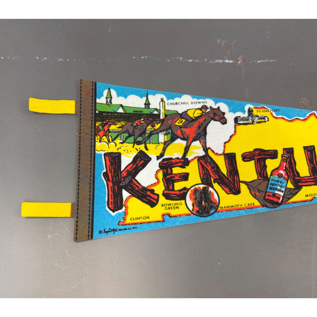Vintage Kentucky state pennant