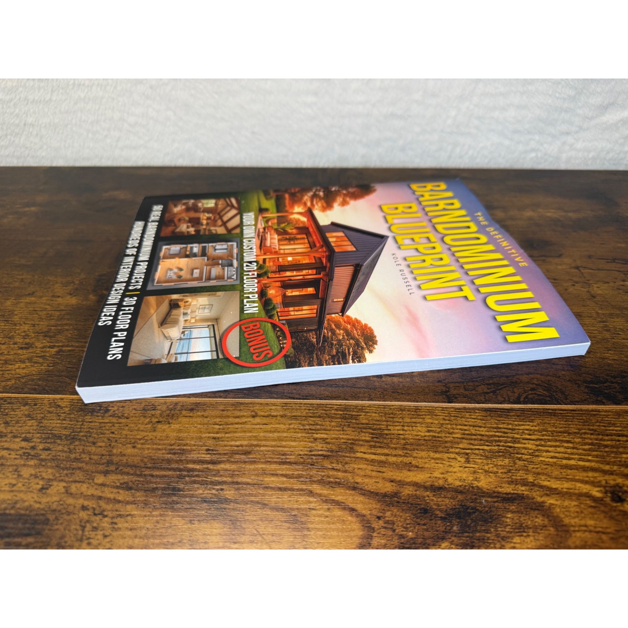 The Definitive Barndominium Blueprint Book By Kole Russell - 2D Floor Plans