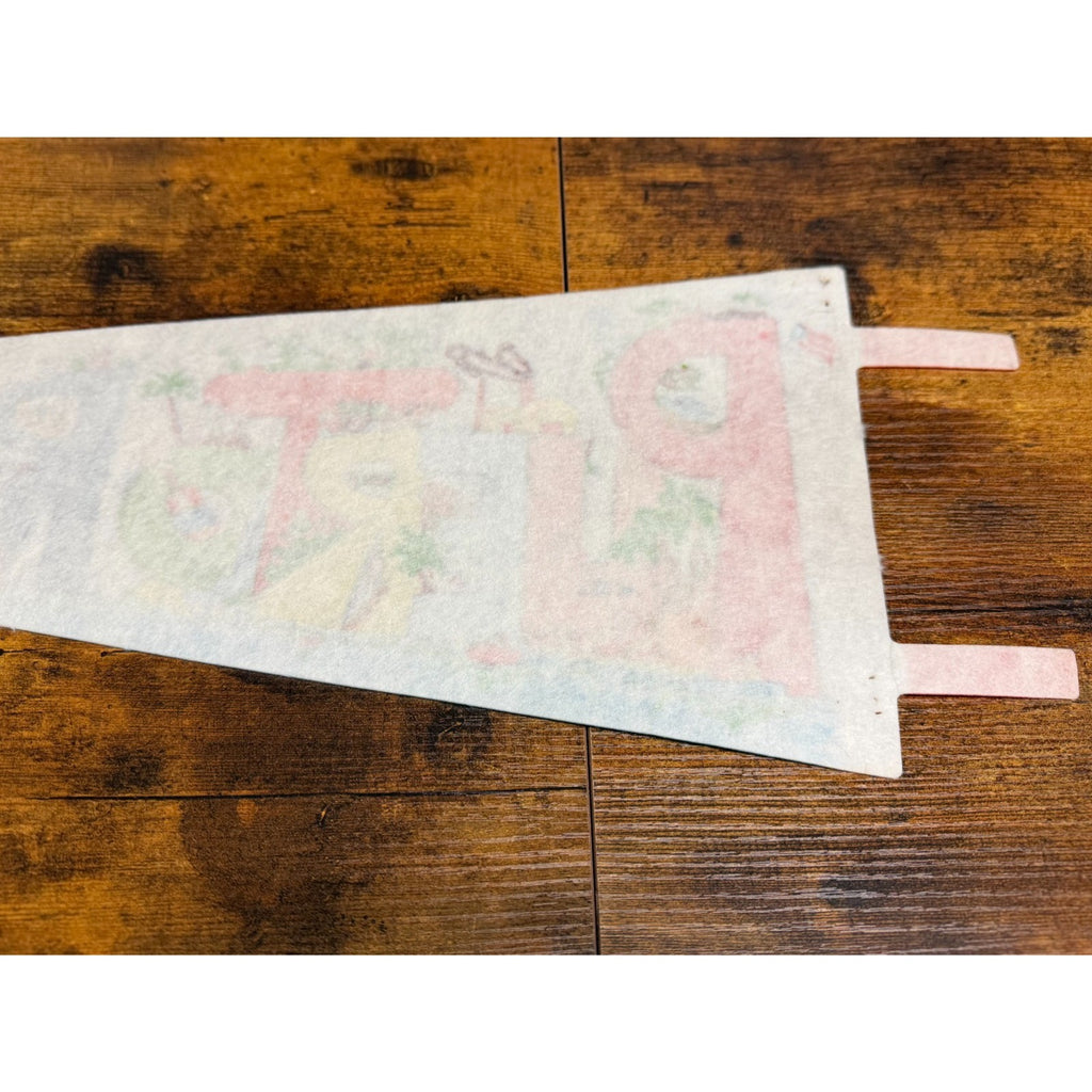 Vintage Puerto Rico pennant