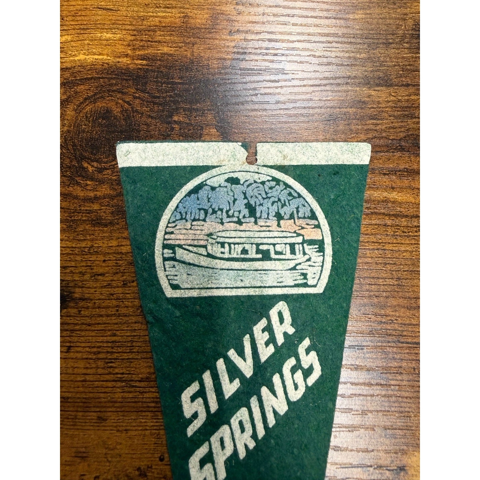 Vintage Silver Springs, Fla mini pennant