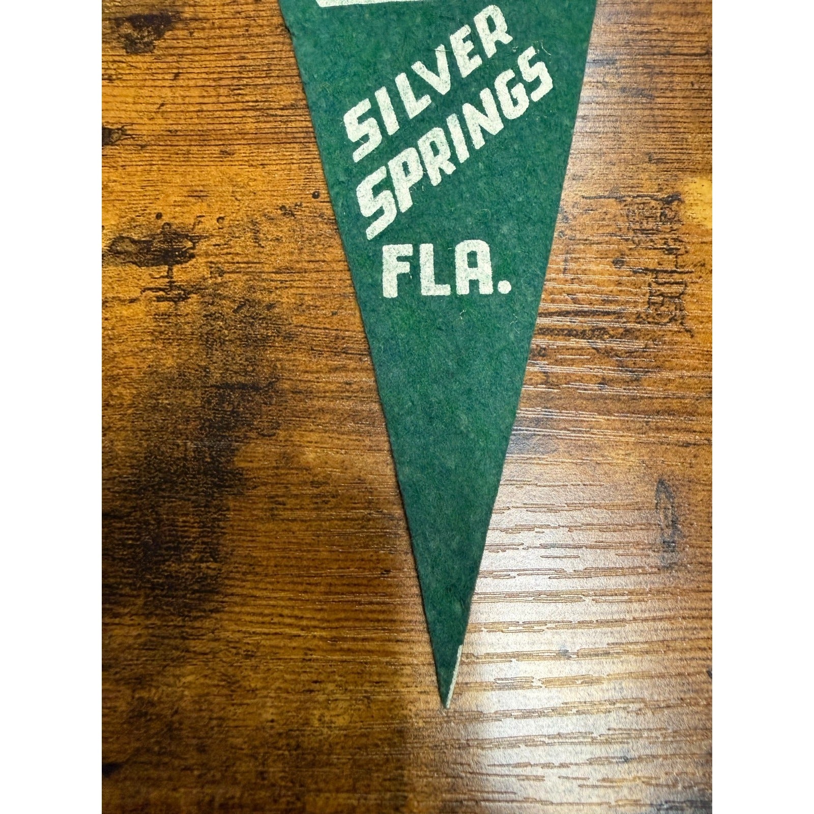 Vintage Silver Springs, Fla mini pennant