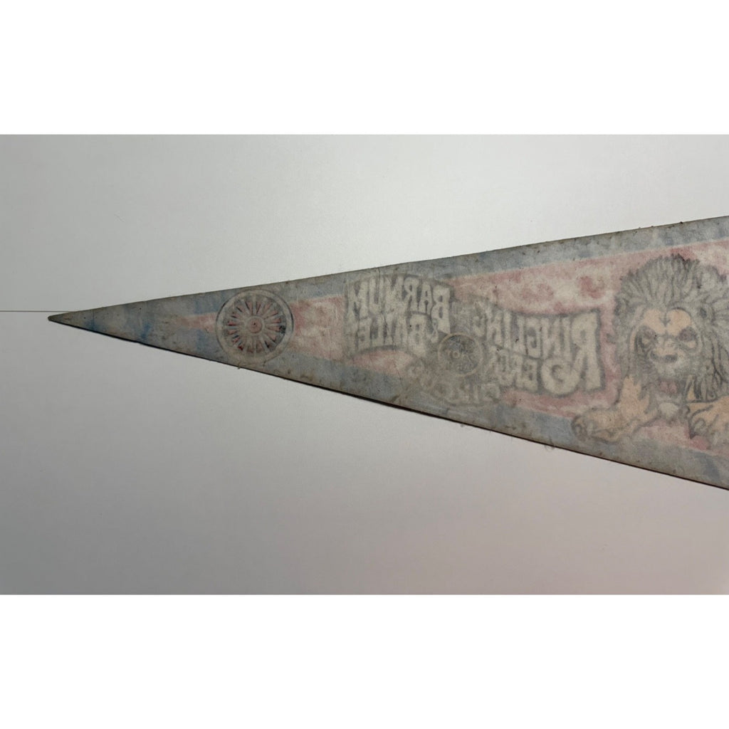 Vintage Ringling Brothers and Barnum and Bailey circus pennant