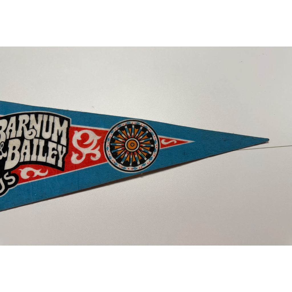Vintage Ringling Brothers and Barnum and Bailey circus pennant