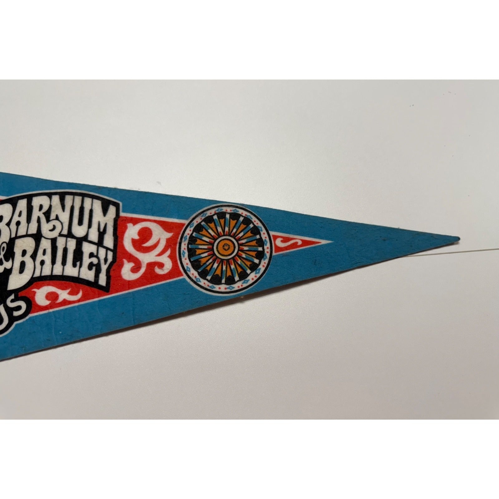 Vintage Ringling Brothers and Barnum and Bailey circus pennant