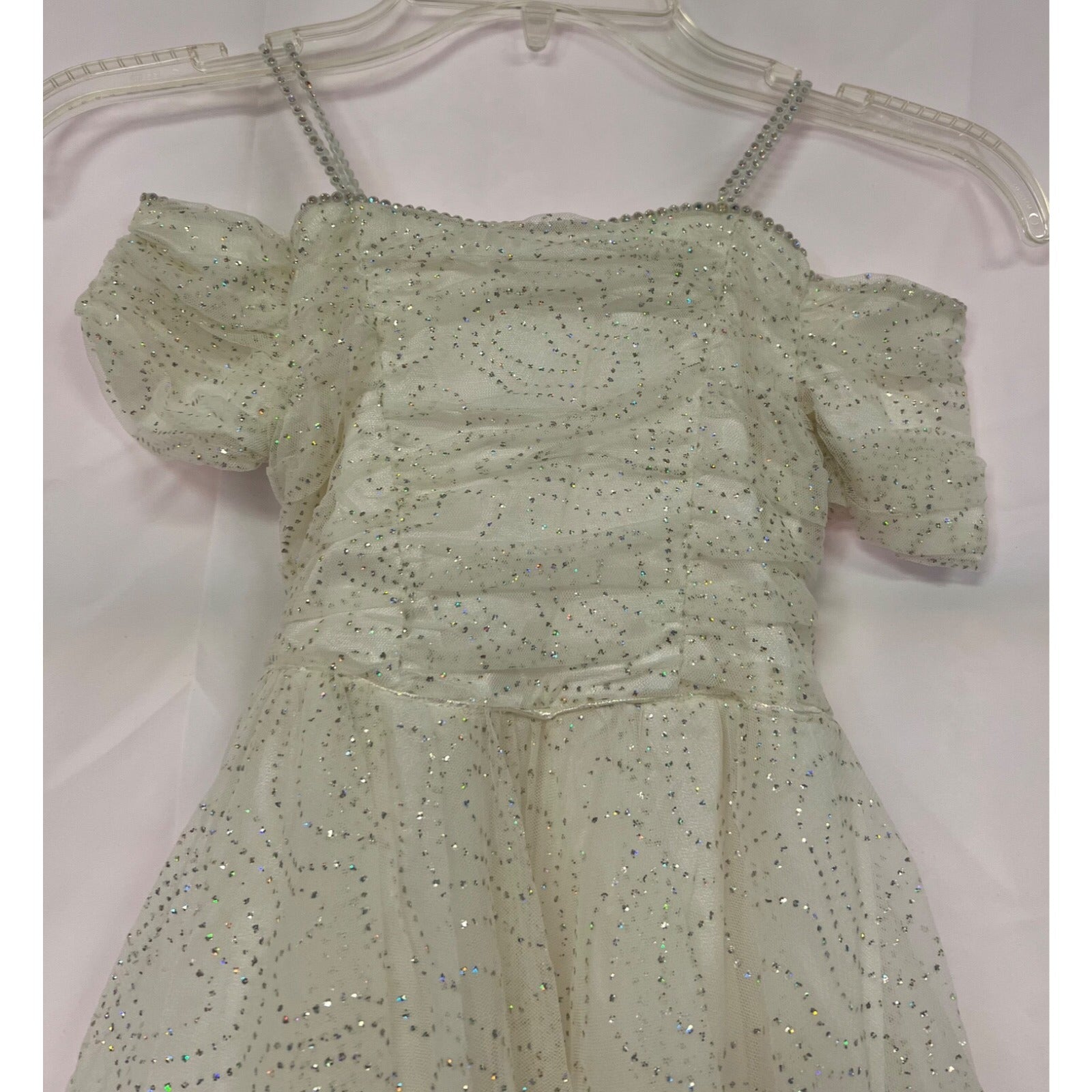 Vintage Storybook Heirlooms flower girl dress size 5 Made in USA