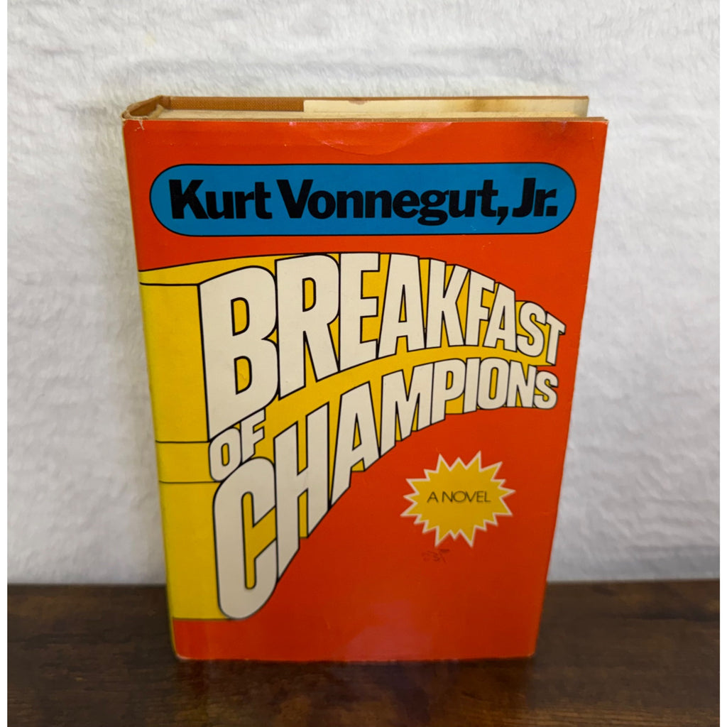Breakfast Of Champions By Kurt Vonnegut Jr. Hardcover First Edition Dust Jacket