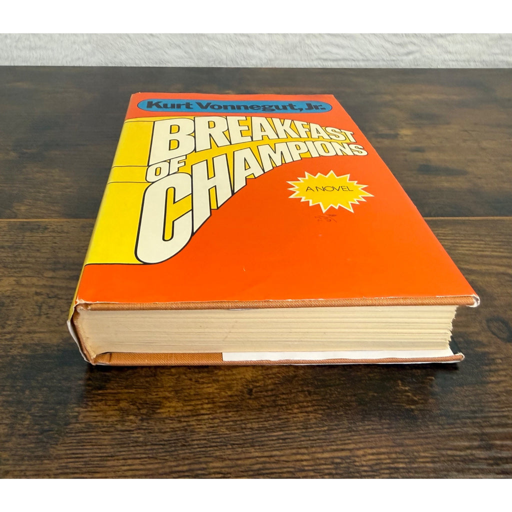 Breakfast Of Champions By Kurt Vonnegut Jr. Hardcover First Edition Dust Jacket