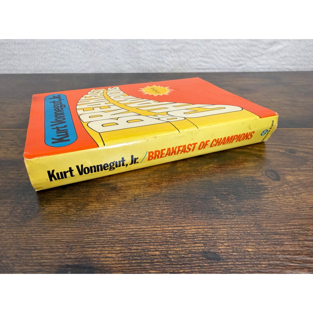 Breakfast Of Champions By Kurt Vonnegut Jr. Hardcover First Edition Dust Jacket