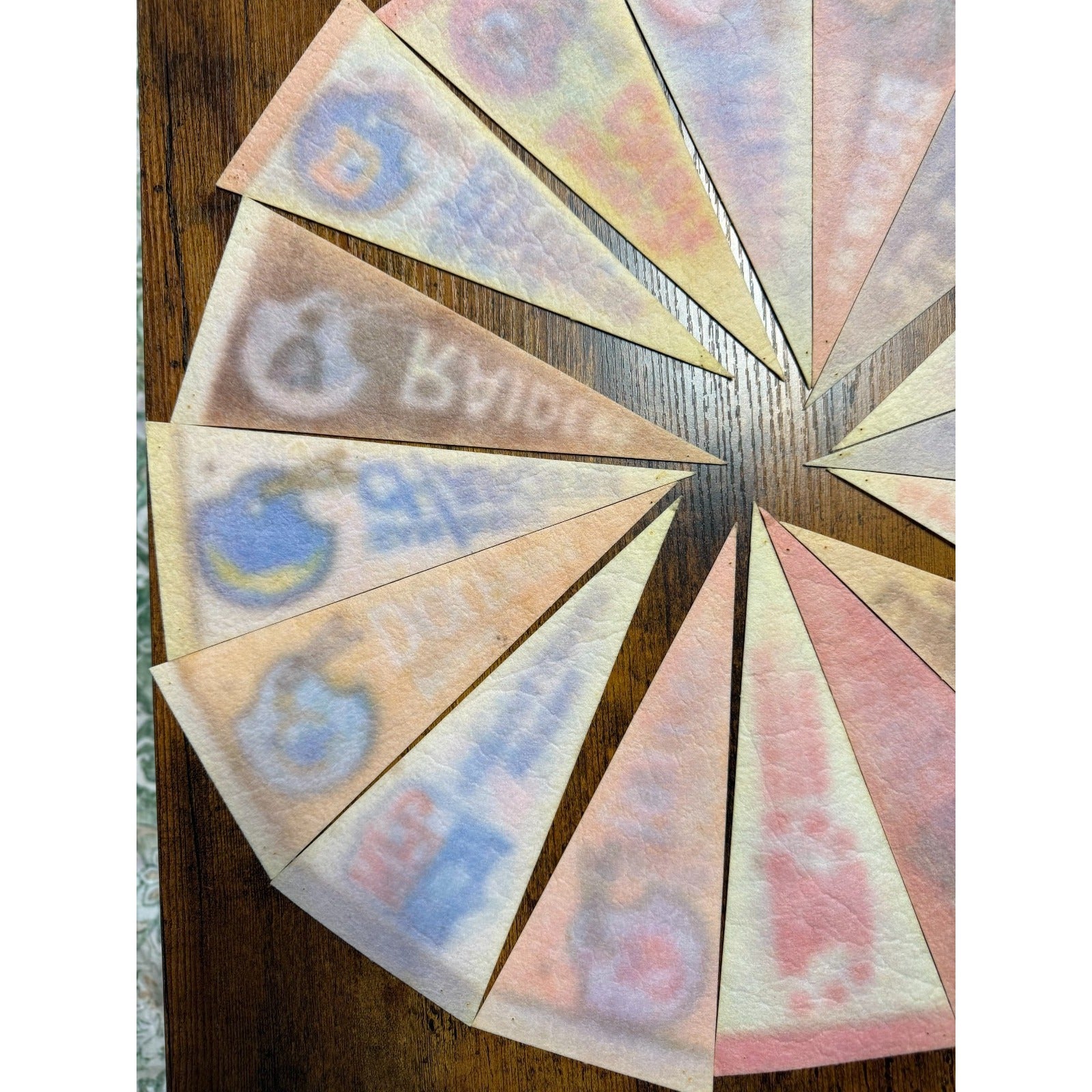 Vintage NFL AFC mini pennant set