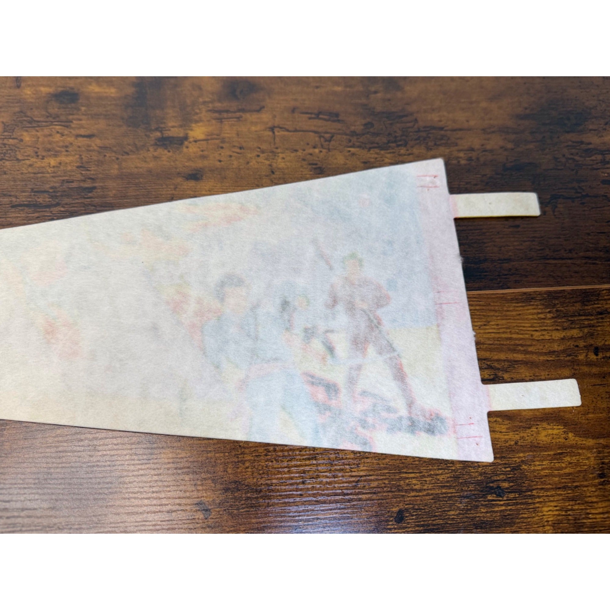 The Alamo Vintage Felt Pennant San Antonio Texas Souvenir 25 inches