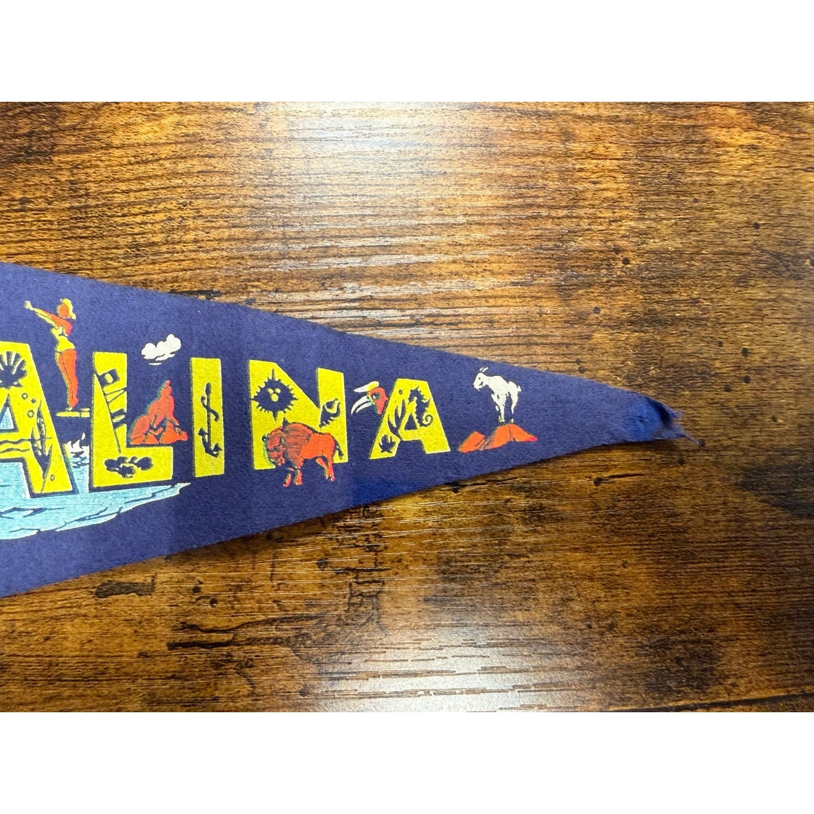 Vintage Catalina pennant