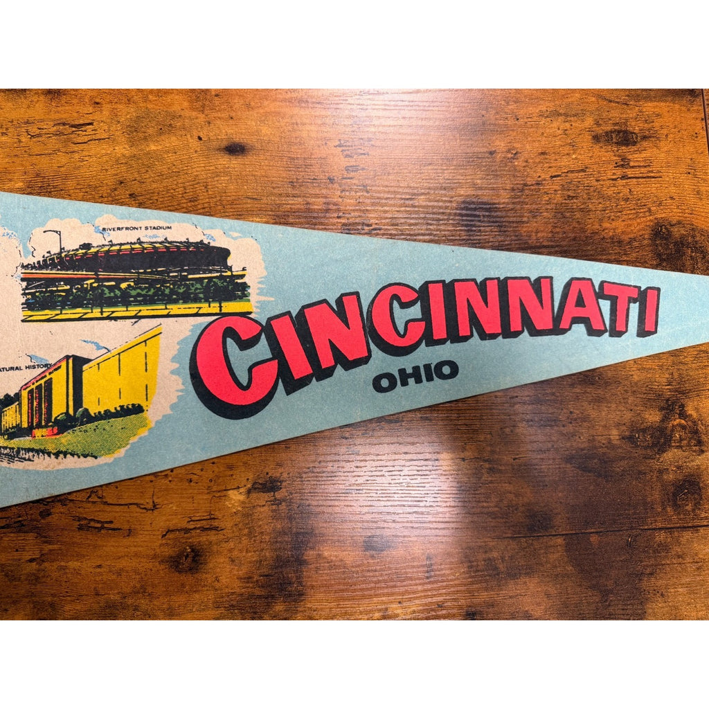 Vintage Cincinnati, Ohio pennant