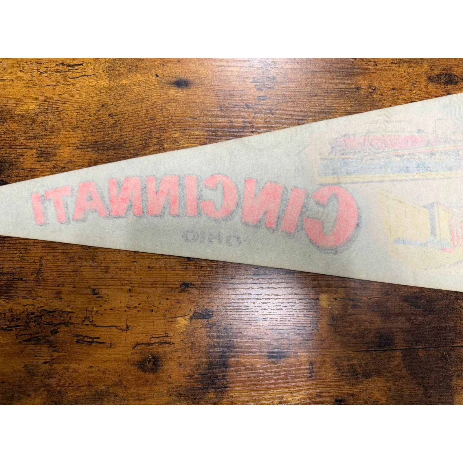 Vintage Cincinnati, Ohio pennant