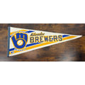 Milwaukee Brewers MLB Team Felt Pennant - Blue & Gold Sports Memorabilia