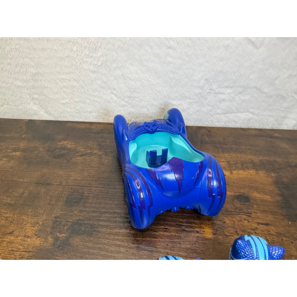 PJ Masks Catboy Car Toy Set With Figures & Plush - 7-Piece Play Bundle