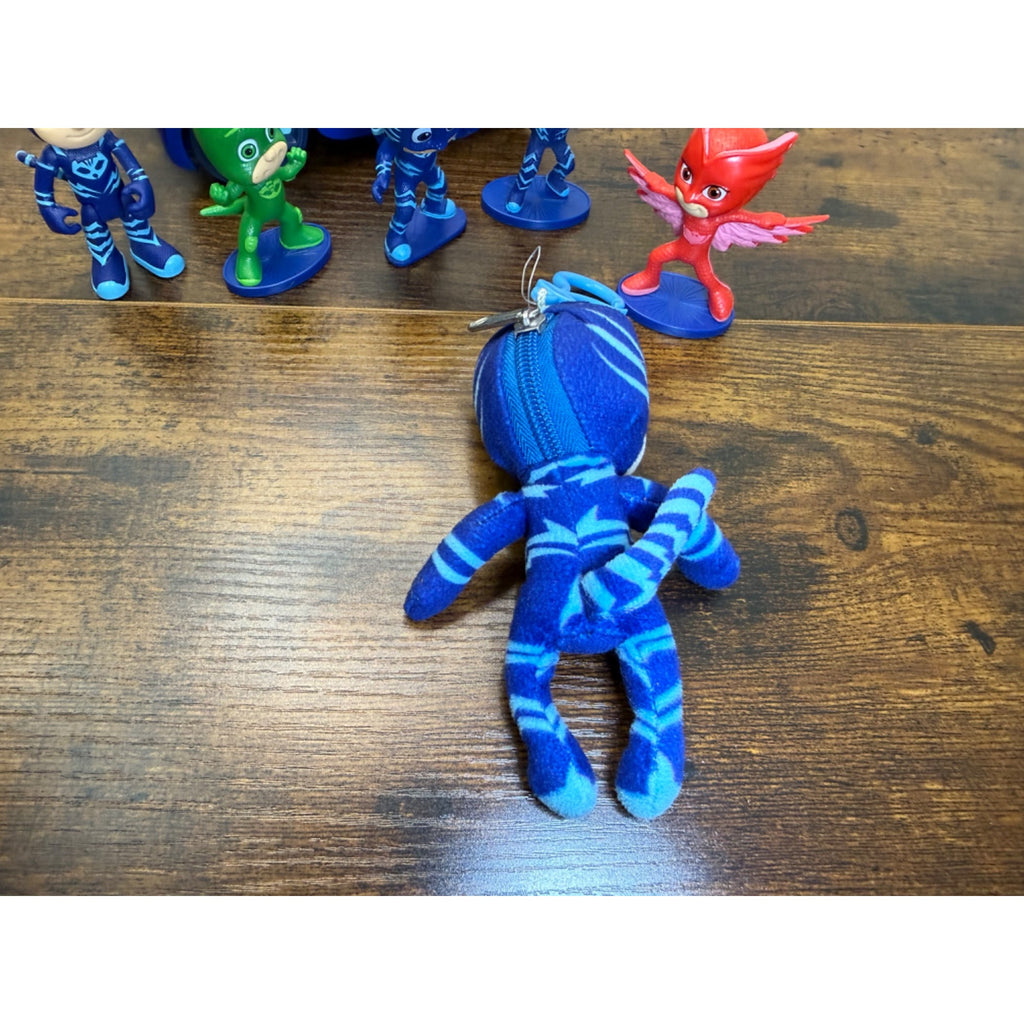 PJ Masks Catboy Car Toy Set With Figures & Plush - 7-Piece Play Bundle