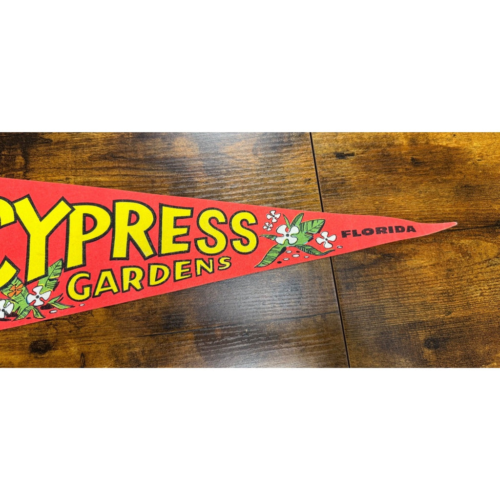 Vintage Cypress Gardens, Florida pennant